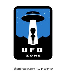 UFO zone emblem.