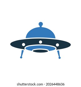 Ufology, science icon. Simple editable vector illustration.