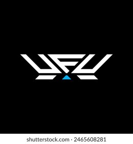 UFU letter logo vector design, UFU simple and modern logo. UFU luxurious alphabet design  