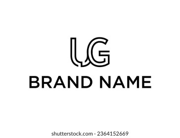 UG letter logo. lettermark logo.