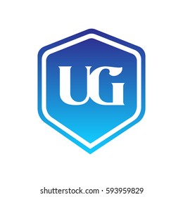Ug Logo Stock Vector (Royalty Free) 593959829 | Shutterstock