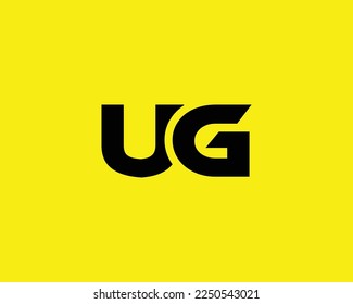 UG Logo design vector template