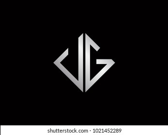 UG square shape silver color logo
