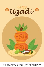 Ugadi is the Telugu new year festival in spring