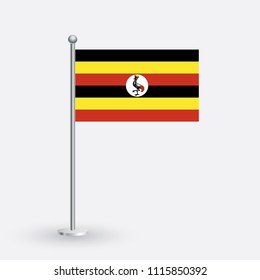 uganda Country flag