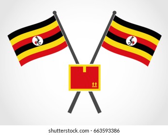 Uganda Emblem Box Delivery