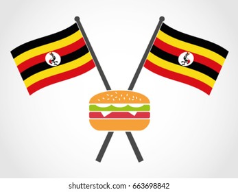 Uganda Emblem Burger