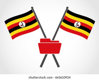 Uganda Emblem Folder Files