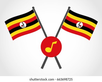 Uganda Emblem Music Note