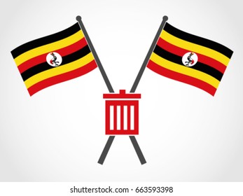 Uganda Emblem Trash