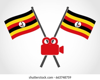 Uganda Emblem Video Camera