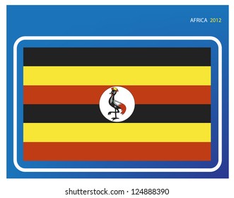 Uganda flag