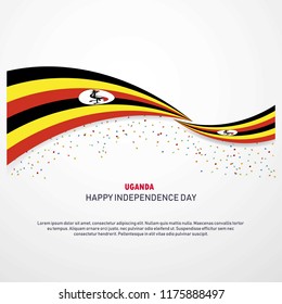 Uganda Happy independence day Background