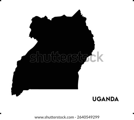 Uganda icon vector design, Uganda Logo design, Uganda's unique charm and natural wonders, Use it in your marketing materials, travel guides, or digital projects, Uganda icon logo design vector art
