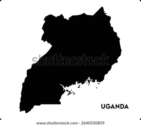 Uganda icon vector design, Uganda Logo design, Uganda's unique charm and natural wonders, Use it in your marketing materials, travel guides, or digital projects, Uganda icon logo design vector art