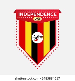 Uganda Independence Day Banner Design