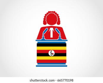 Uganda Podium Judge Speech