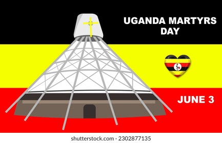 The Ugandan martyrs are hailed as heroes. Uganda Martyrs Day takes place on June 3 every year This religious holiday celebrates the bravery and sacrifice of the 45 Christians 