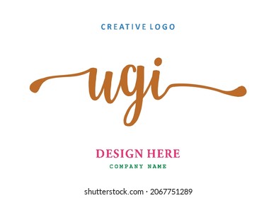 UGI lettering logo is simple, easy to understand and authoritative