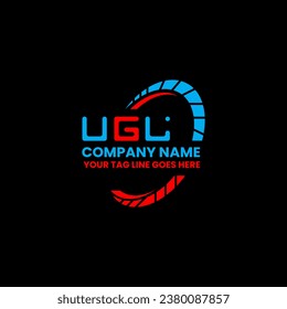 UGL letter logo vector design, UGL simple and modern logo. UGL luxurious alphabet design  
