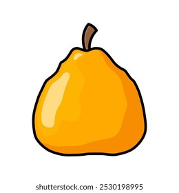 Ugli fruit drawing in a simple style. You can use it for children books, web design, posters, campaigns, and many more. 