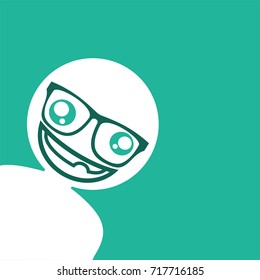 ugly boy with glasses