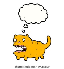 ugly cat cartoon