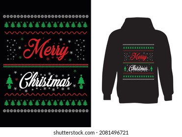 Ugly Christmas Sweater Design for man.