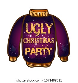 Ugly Christmas Sweater Greeting Card