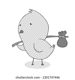 ugly duck illustration