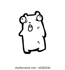 ugly hamster cartoon