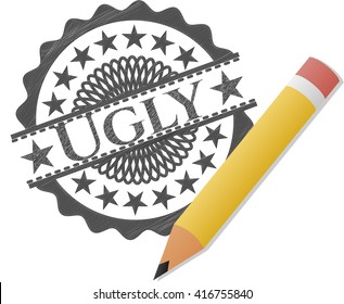 Ugly Pencil Draw Stock Vector (Royalty Free) 416755840 | Shutterstock