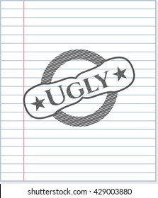 Ugly pencil draw