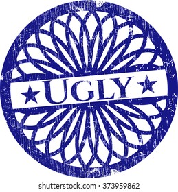 Ugly rubber grunge texture stamp