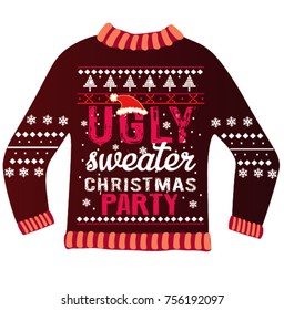 Ugly sweater christmas party