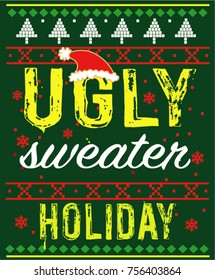 Ugly sweater holiday