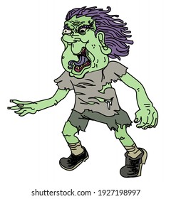 ugly tiny zombie undead monster