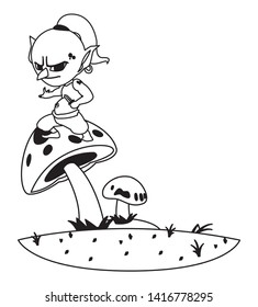 ugly troll in the camp magic character