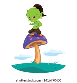 ugly troll in the camp magic character
