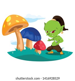 ugly troll in the camp magic character