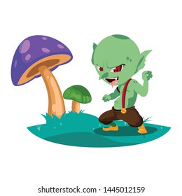 ugly troll in the camp magic character