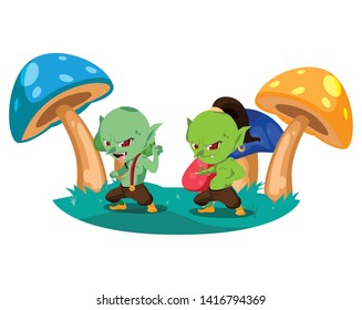 ugly trolls in the camp magic character