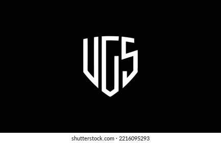 Signo vectorial del diseño del logotipo de UGS VGS