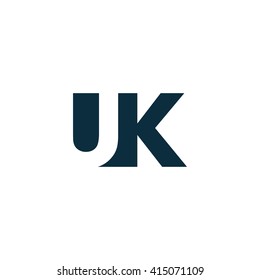 UH Logo. Vector Graphic Branding Letter Element. White Background
