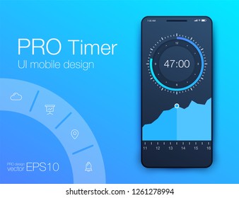 UI audio player templates templates in vector with design elements