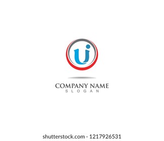 ui business logo and vector template