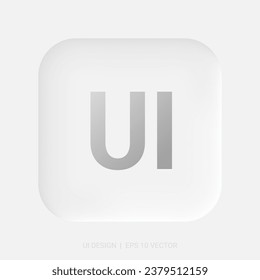Ui buttons. Material design switch buttons set. Vector illustration.