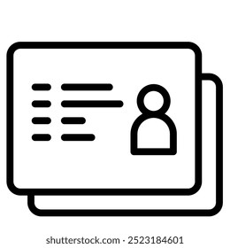 Icono de llamada de interfaz de usuario, icono de contacto