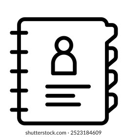 Icono de llamada de interfaz de usuario, icono de contacto