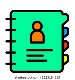 Ícone de chamada de interface do usuário, Ícone de contato